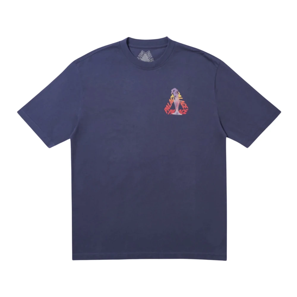 Palace Beperkte oplage Navy T-shirt Blue Heren