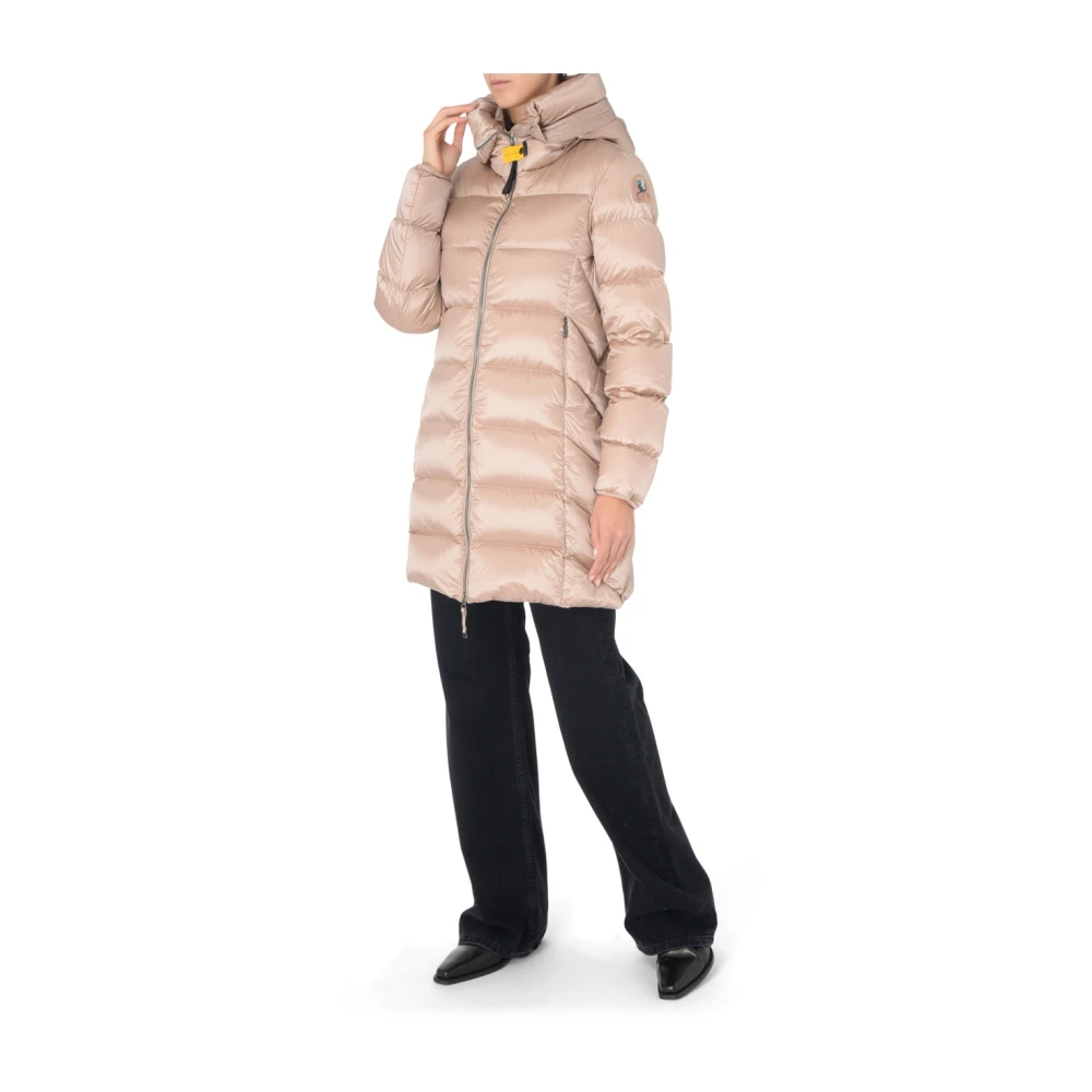 Parajumpers Beige Marion donsjack met capuchon Beige Dames