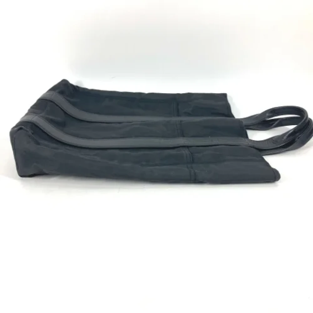 Hermès Vintage Pre-owned Fabric shoulder-bags Black Dames
