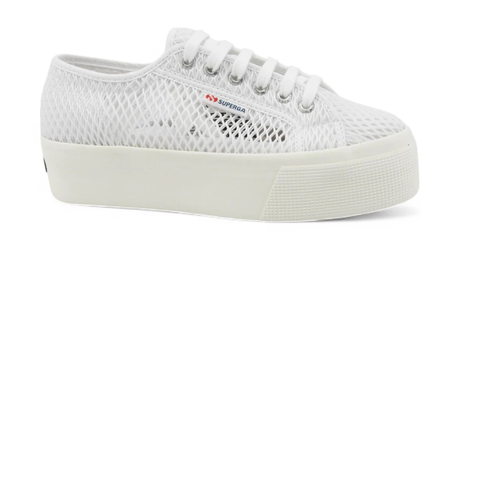 Superga Vrouw Wit Schoenen Dames, 39 Eu, Sneakers