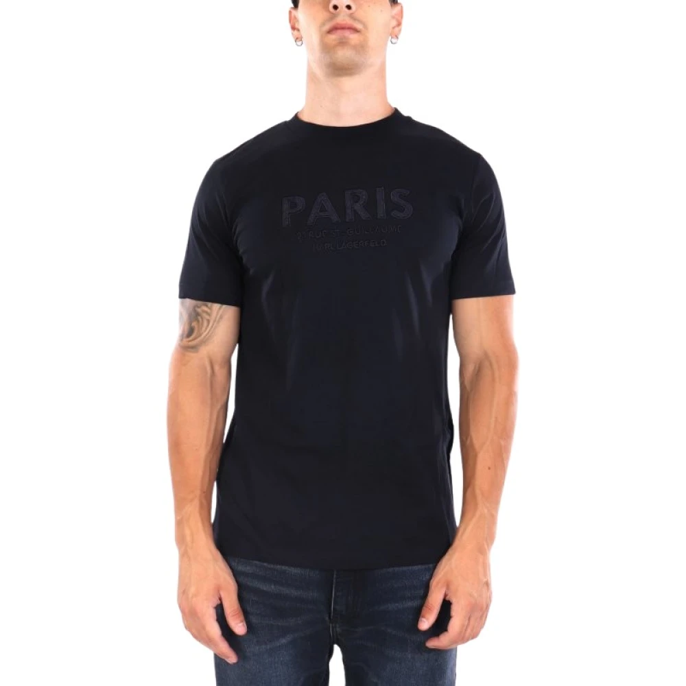 Karl Lagerfeld Men's Blue - Tops > T-Shirts - T-Shirts - Xl - Tops