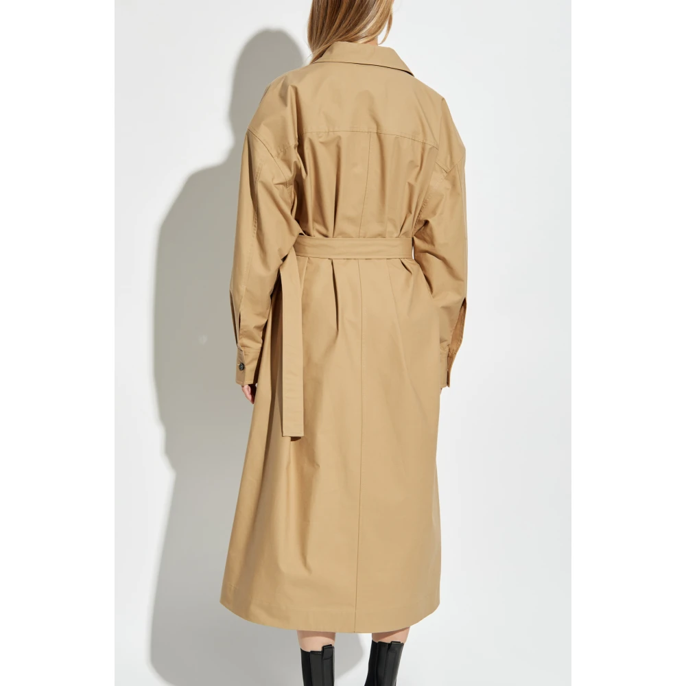 Jil Sander Jurk met riem Beige Dames