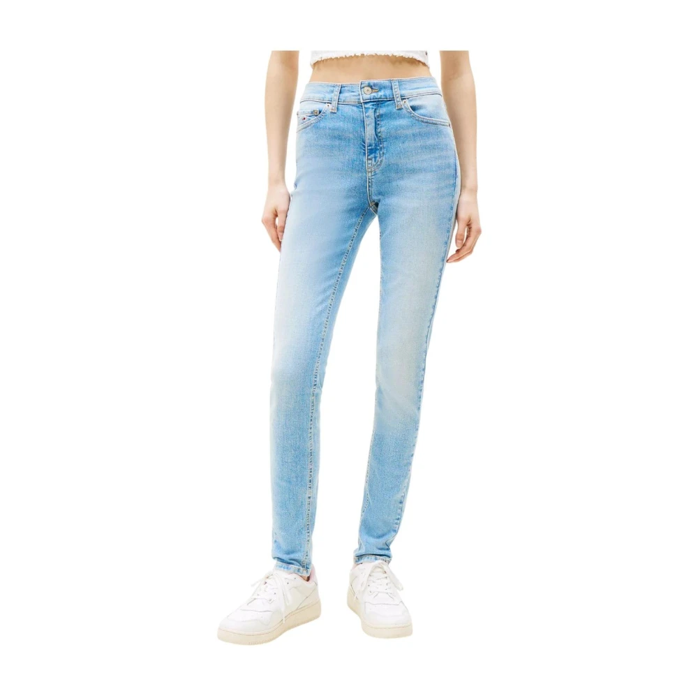 Tommy Hilfiger Women's Blue Modern Skinny Jeans With Classic Design - Slim Fit Jeans - W27 L30 - Jeans