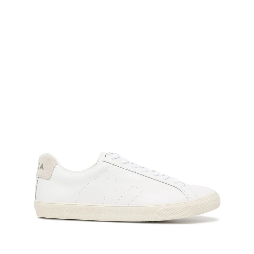 Veja Läder Sneakers White, Dam