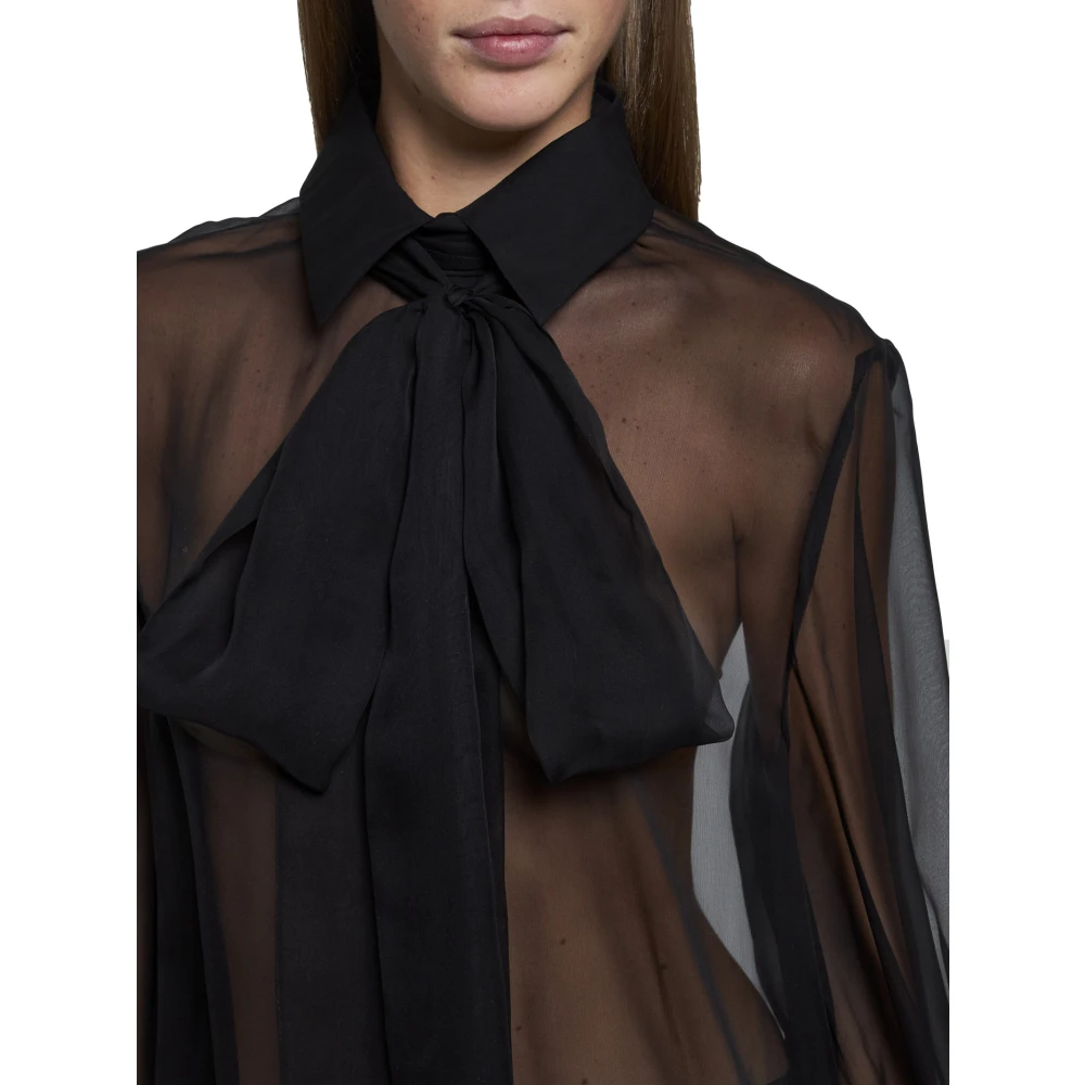 Valentino Zwarte Signature VLogo Oorbellen Black Dames