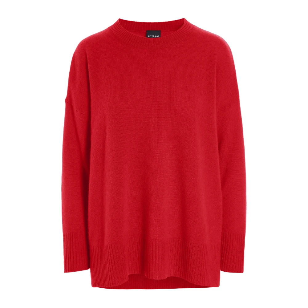 Bitte Kai Rand Cloud Cashmere Langarm Blouse Red Dames