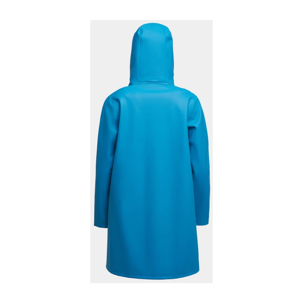 Stutterheim Stockholm Hilltop Raincoat Blue Dames