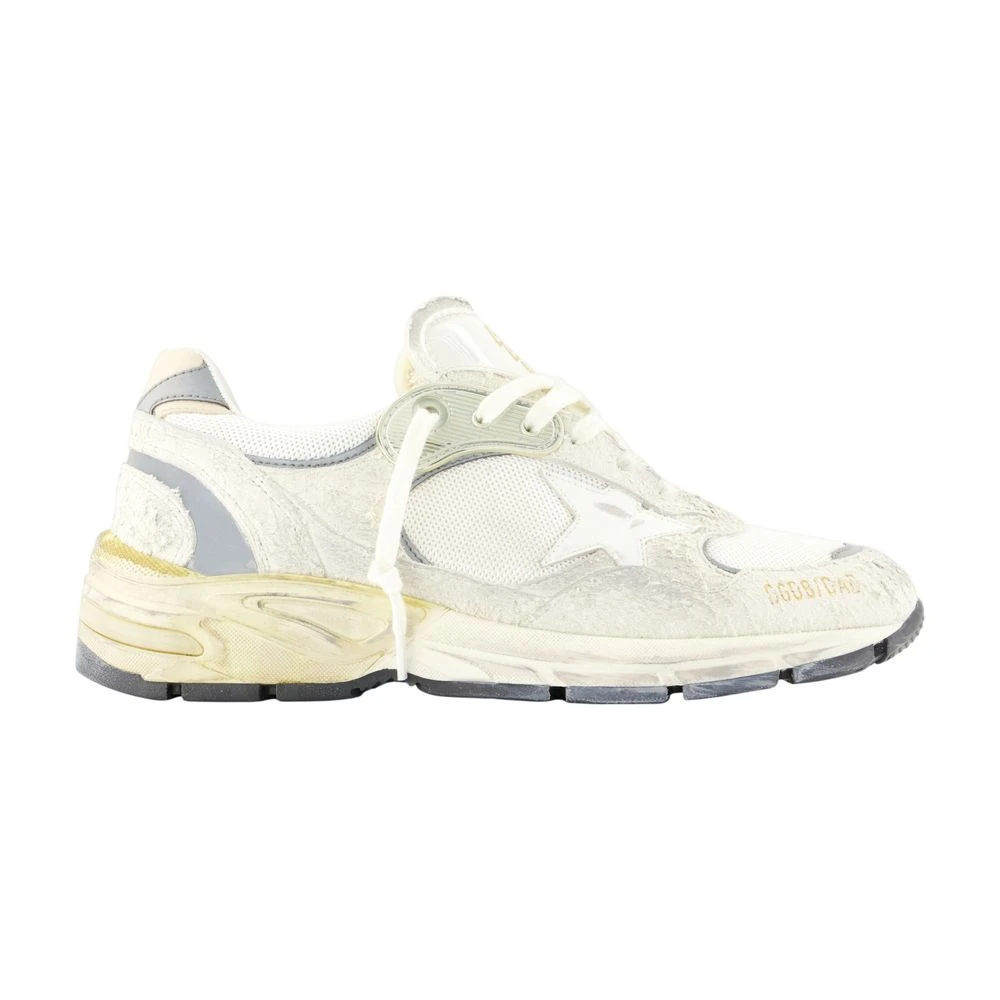 Golden Goose Men's White Running Dad Trainers - Sneakers - 11 Uk - Shoes