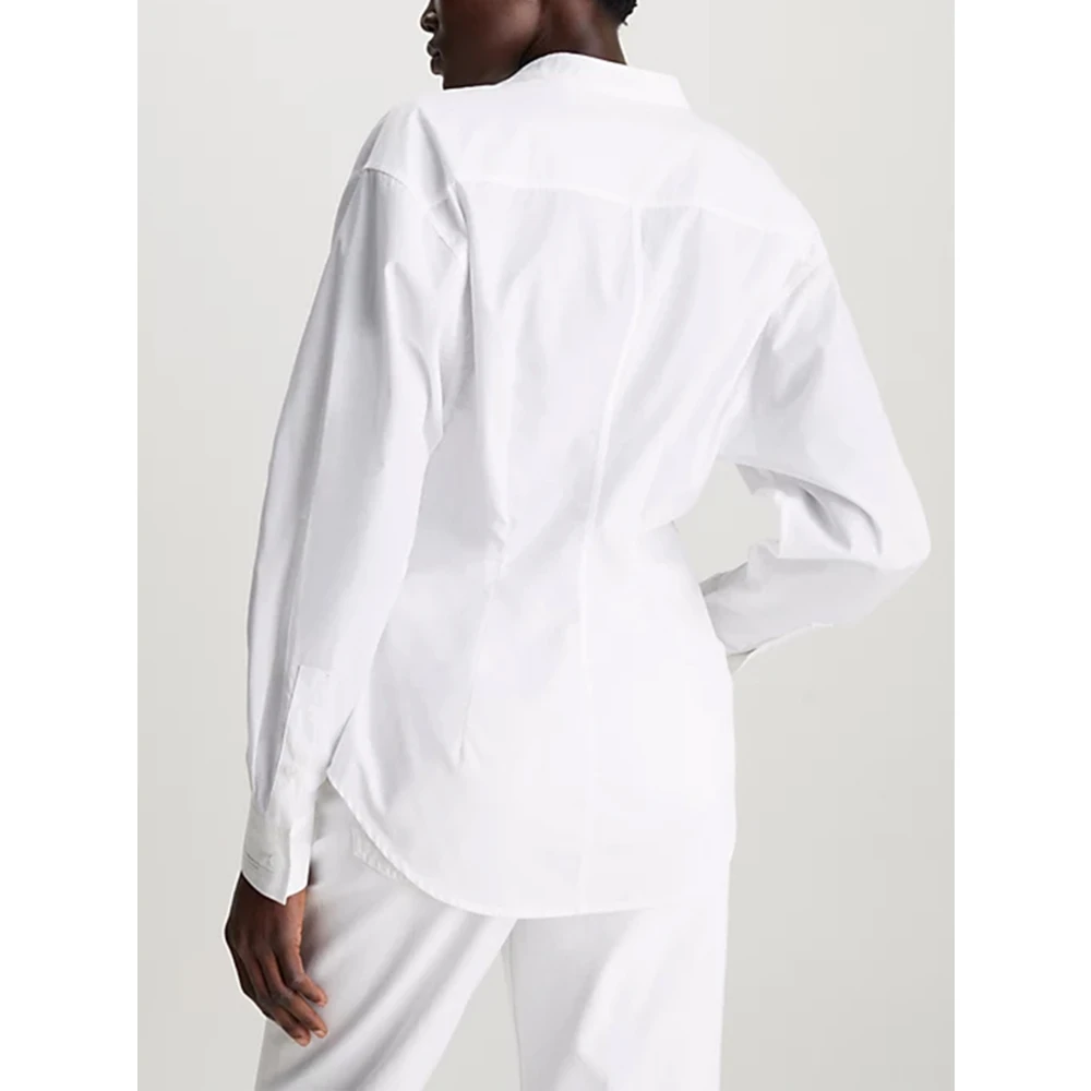 Calvin Klein Blouses Shirts White Dames