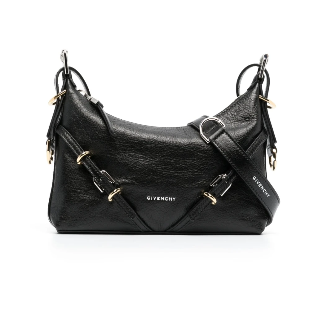 Givenchy Mini Voyou Läder Väska Black, Dam