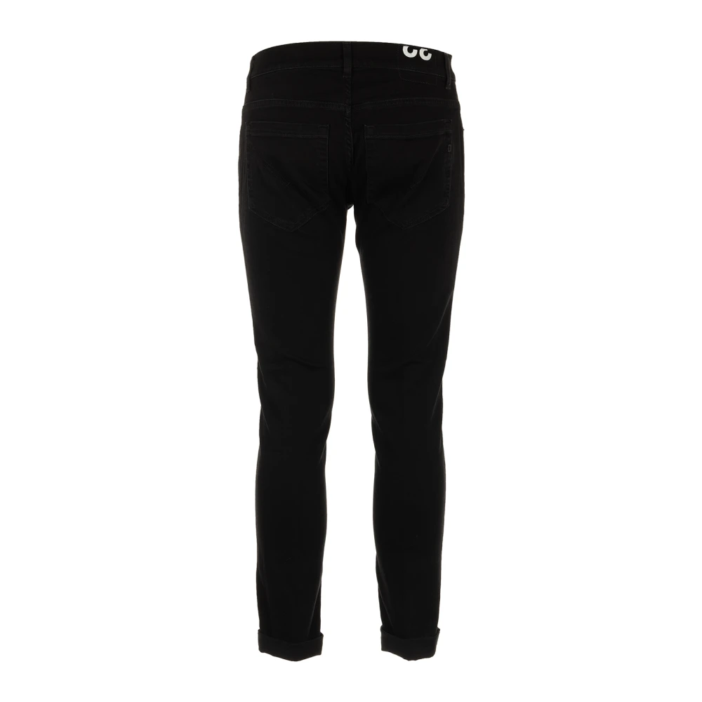 Dondup Zwarte Broek George Stijl Black Heren