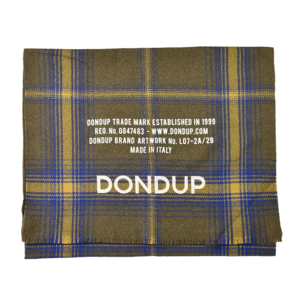 Dondup Wolmix Sjaal Green Heren