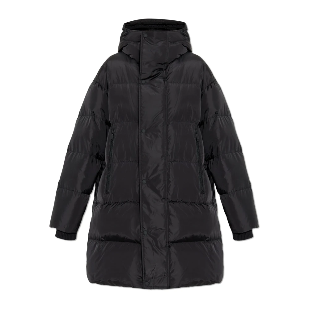 Dsquared2 Mujer Negro - Abrigo Largo De Plumas - Coats - 2XS