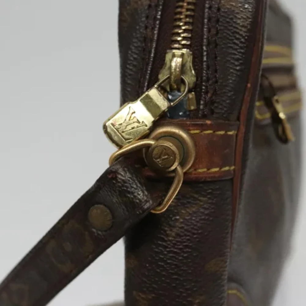 Louis Vuitton Vintage Pre-owned Canvas clutches Brown Dames