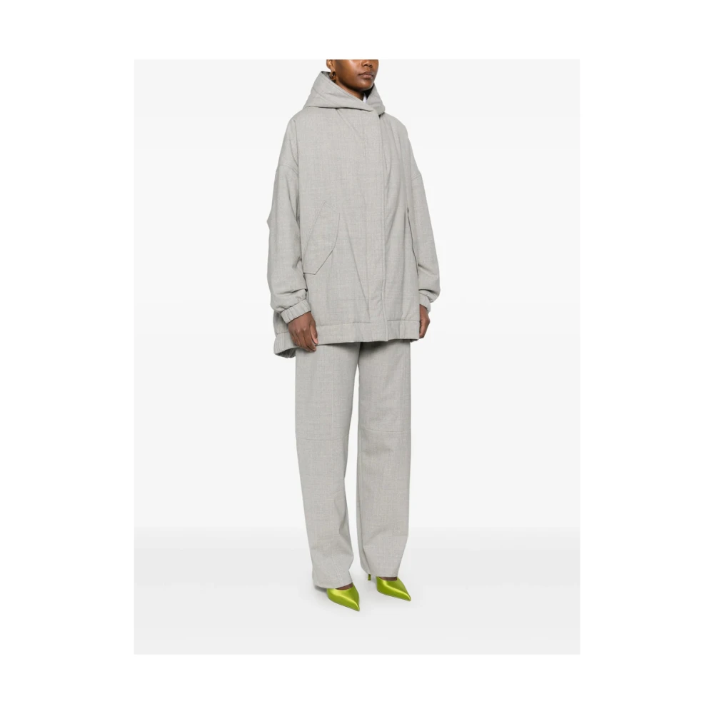Armarium Lichtgrijs Klassieke Hooded Buitenkleding Gray Dames