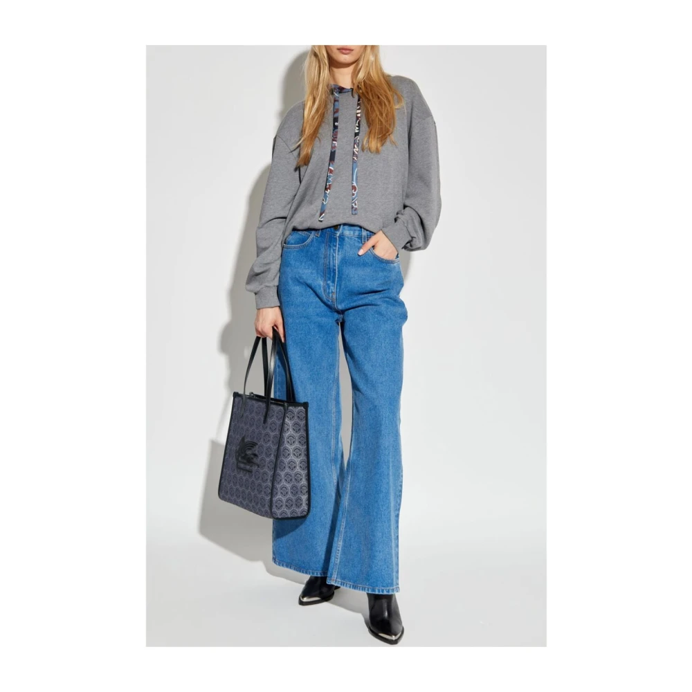 ETRO Blauwe Denim Jeans Blue Dames