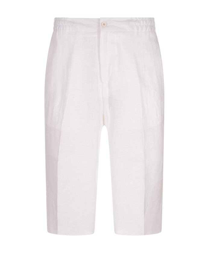 shorts-bermuda-en-lin-blanc