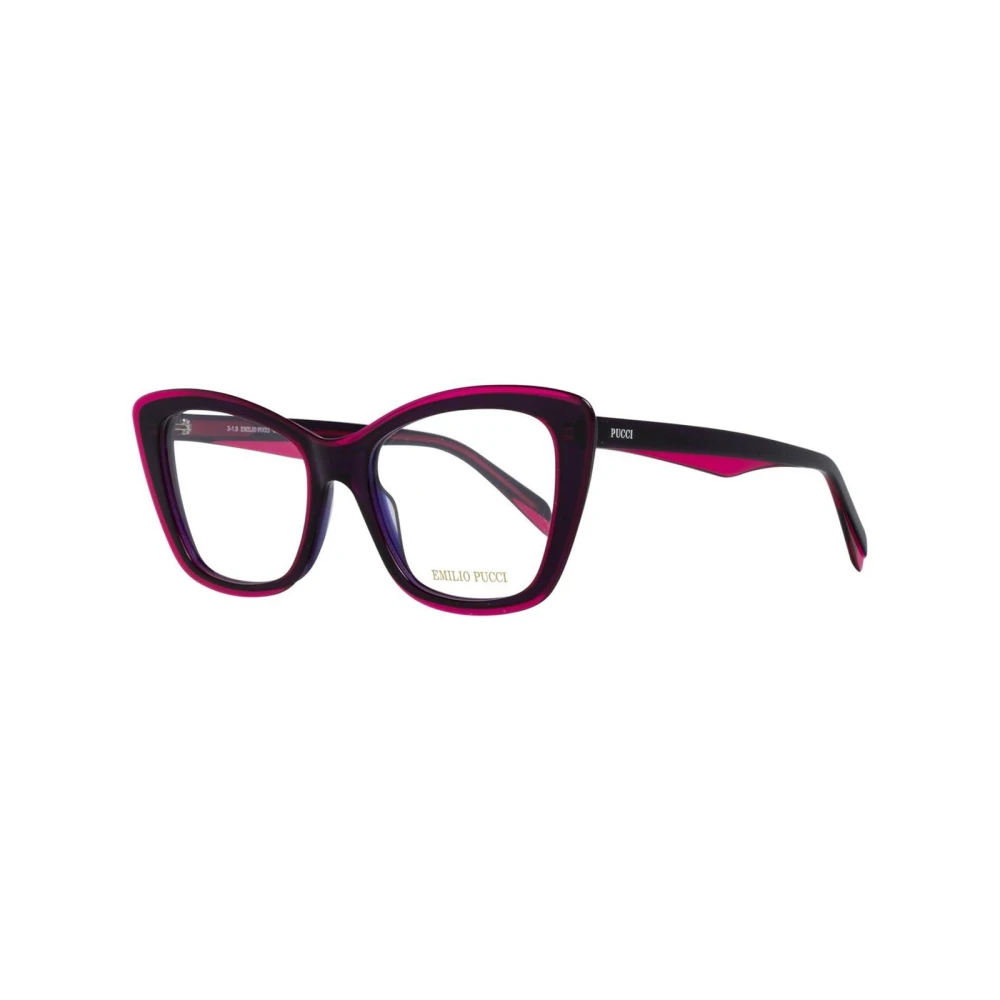 EMILIO PUCCI Paarse Dames Optische Frames Multicolor Dames