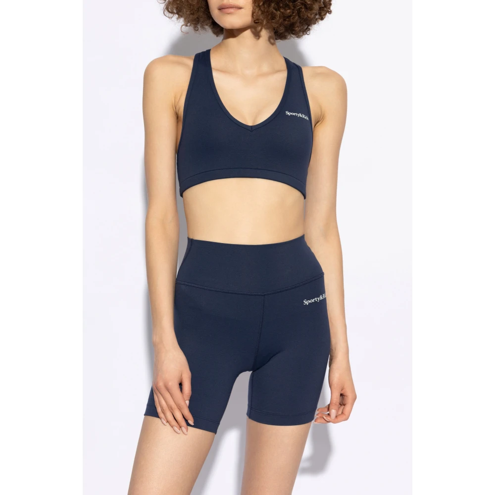 Sporty & Rich Sportieve sportbeha Blue Dames