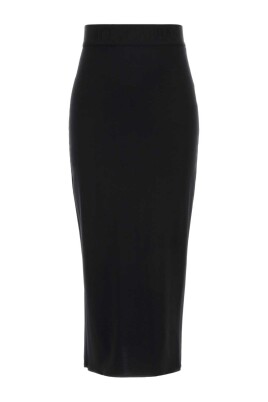 black-stretch-viscose-blend-skirt