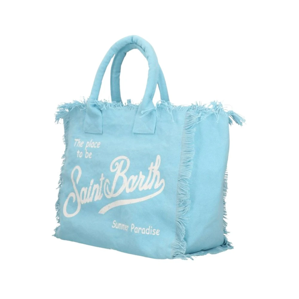 Mc2 Saint Barth Women's Blue Vanity Shoulder Bag - Shopping Bags - One Size - Bags