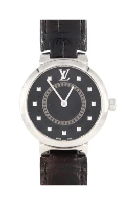 Pre-owned Tambour Slim Stainless Steel Quartz