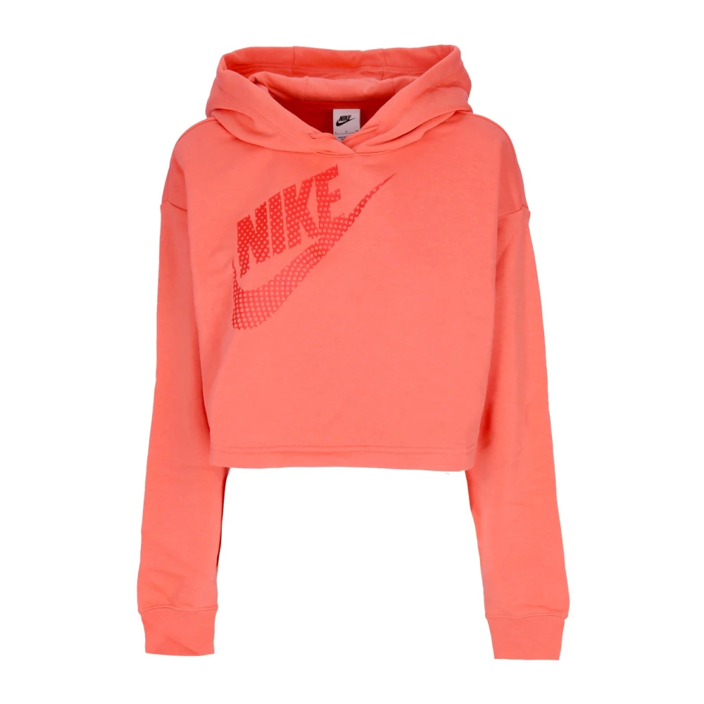 Nike Ember Crop Hoodie Pink Dames