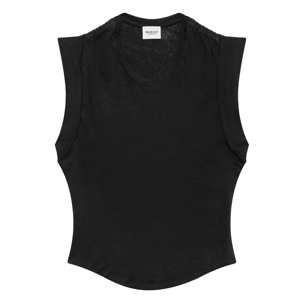 Isabel marant Kotty Shirts & Tops Black Dames
