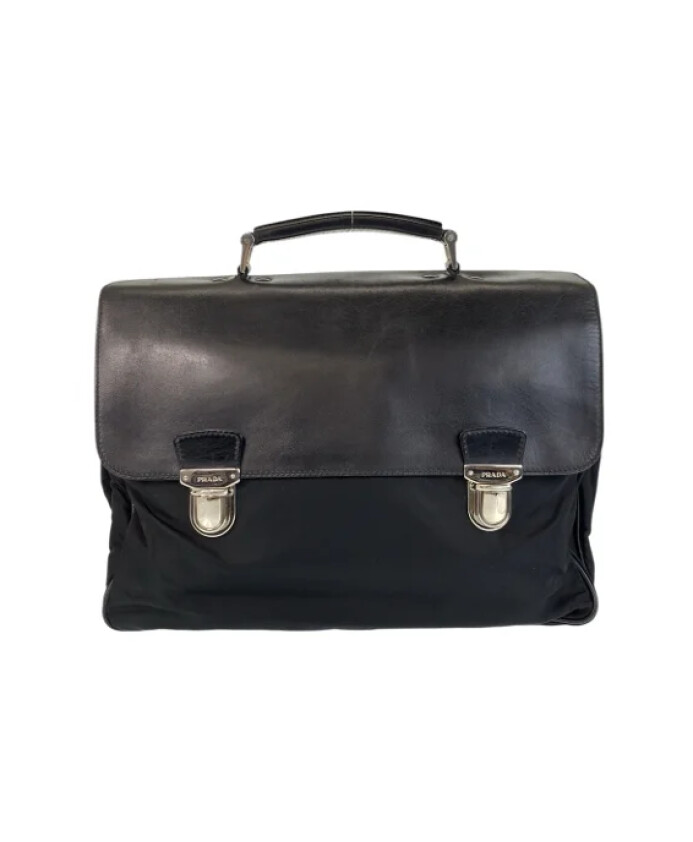 pre-owned-cuir-sacs-prada