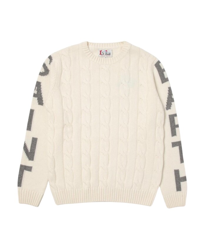 colorful-letter-detail-knit-sweater