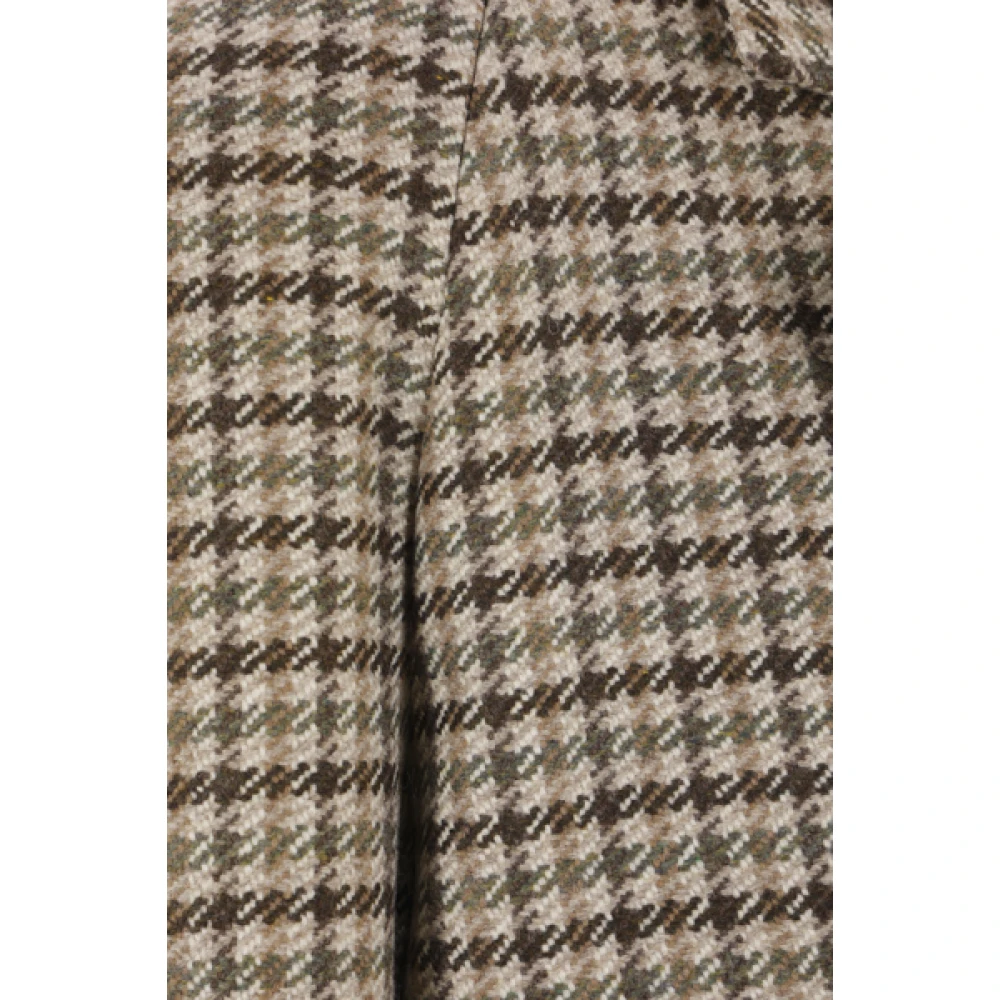 Lardini Dubbelbreasted wol- en kasjmierjas Beige Heren