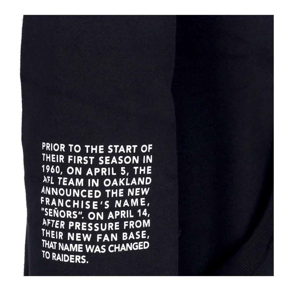 Mitchell & Ness NFL Team Origins Fleece Hoodie Black Heren