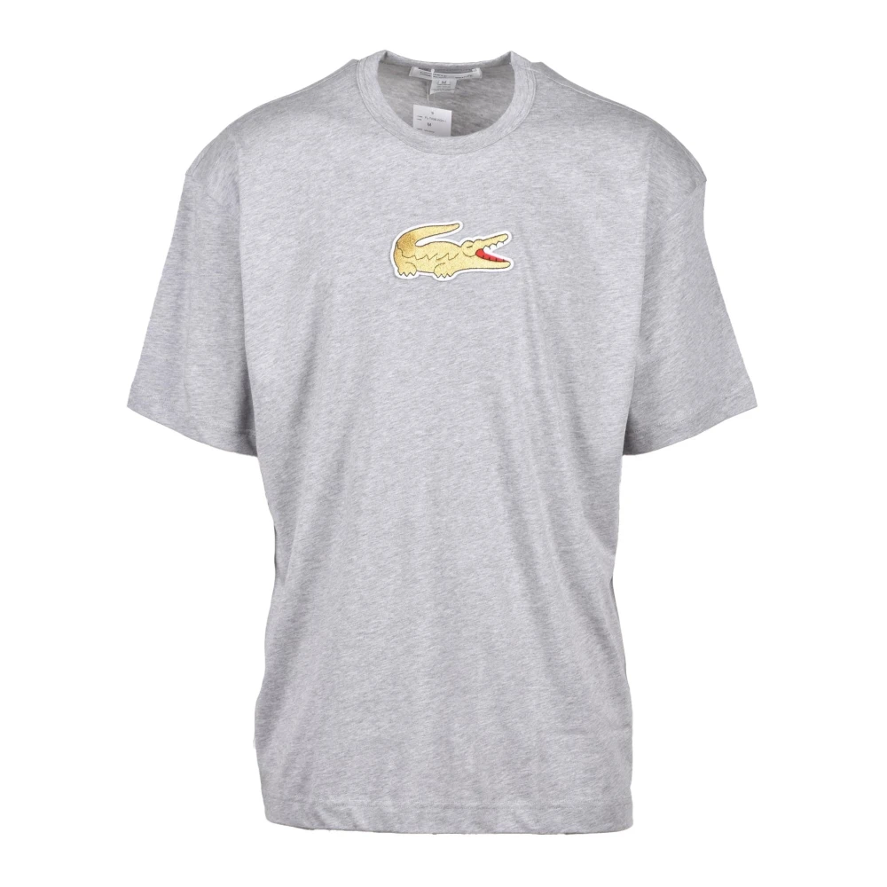 Lacoste Stijlvol Shirt T-shirt 100% Katoen Gray Heren
