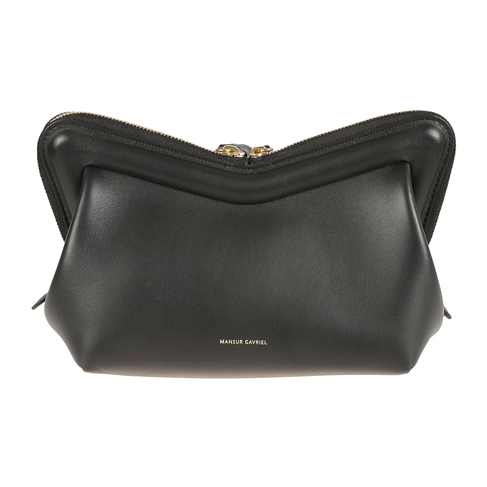 Mansur Gavriel Mini M Frame Tas Black Dames