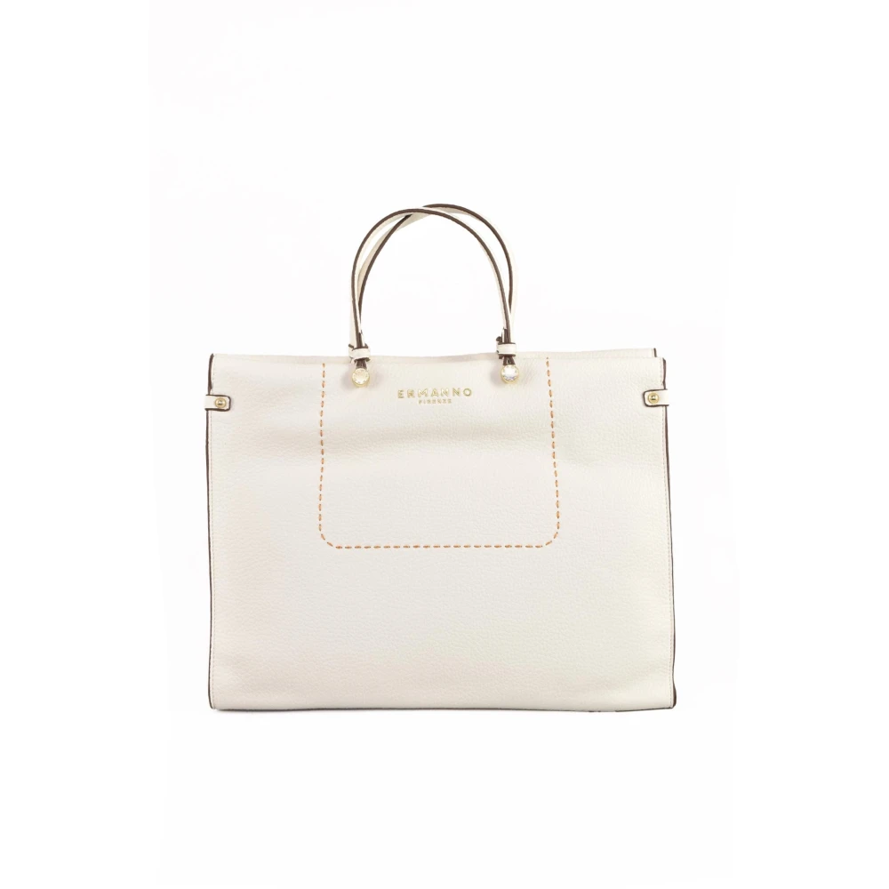 Ermanno Scervino Firenze Tas van Polyurethaan White Dames