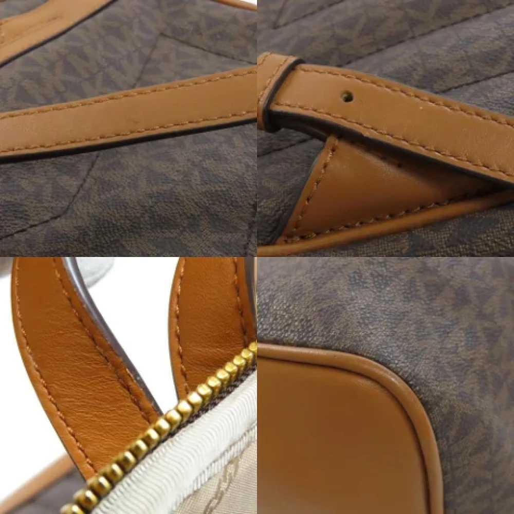 Michael Kors Pre-owned Plastic backpacks Brown Dames