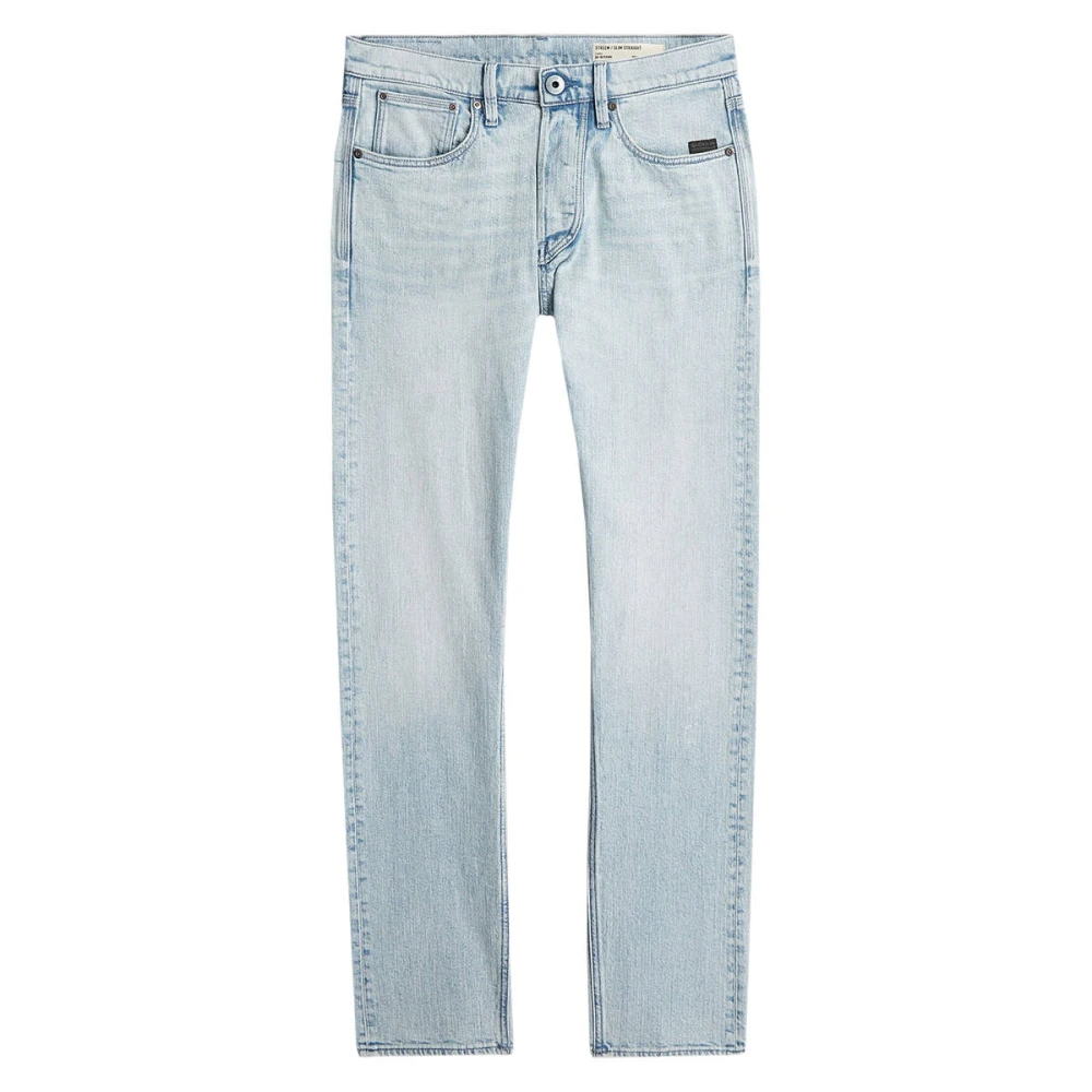 G-Star Men's Blue Streem Slim Tapered Jeans - Straight Fit Jeans - W31 L32 - Jeans