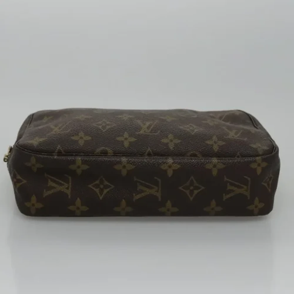 Louis Vuitton Vintage Pre-owned Canvas clutches Brown Dames