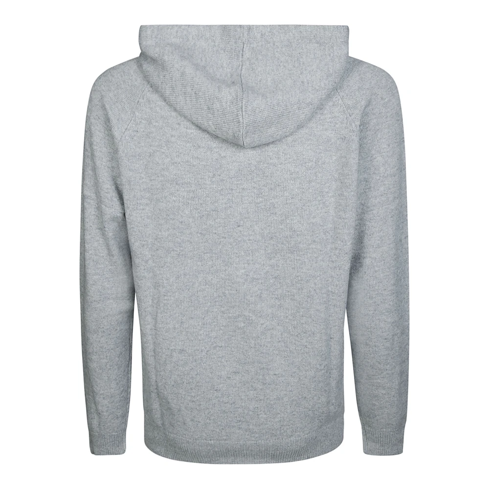 Sun68 Solide Warme Hoodie Gray Heren