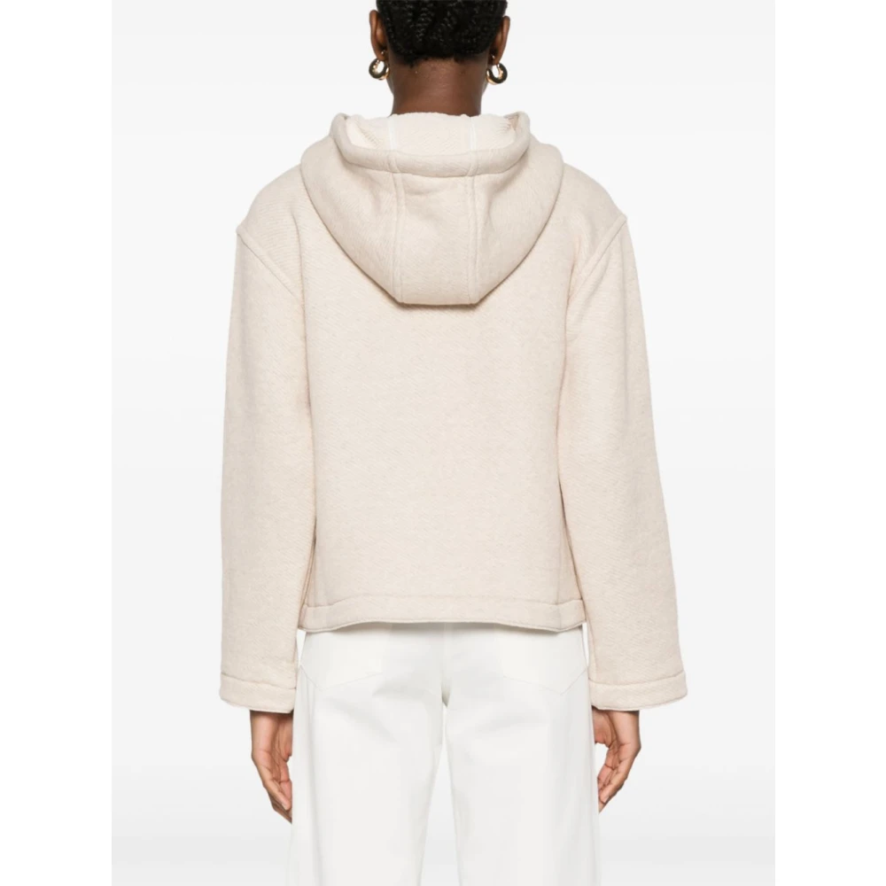Max Mara Beige Sweatshirt Pure Sweater Elegance Beige Dames