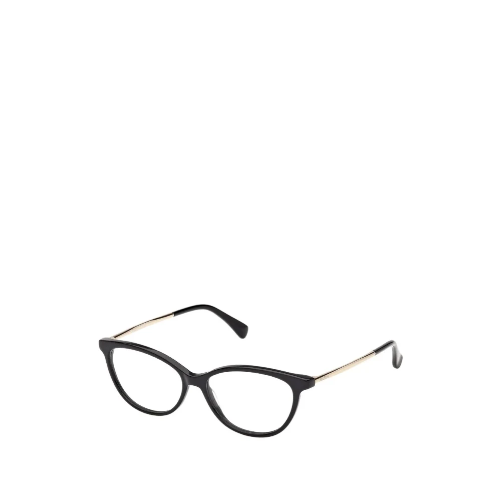 Max Mara Black Glasses, Female, 52 Mm, Eyeglasses