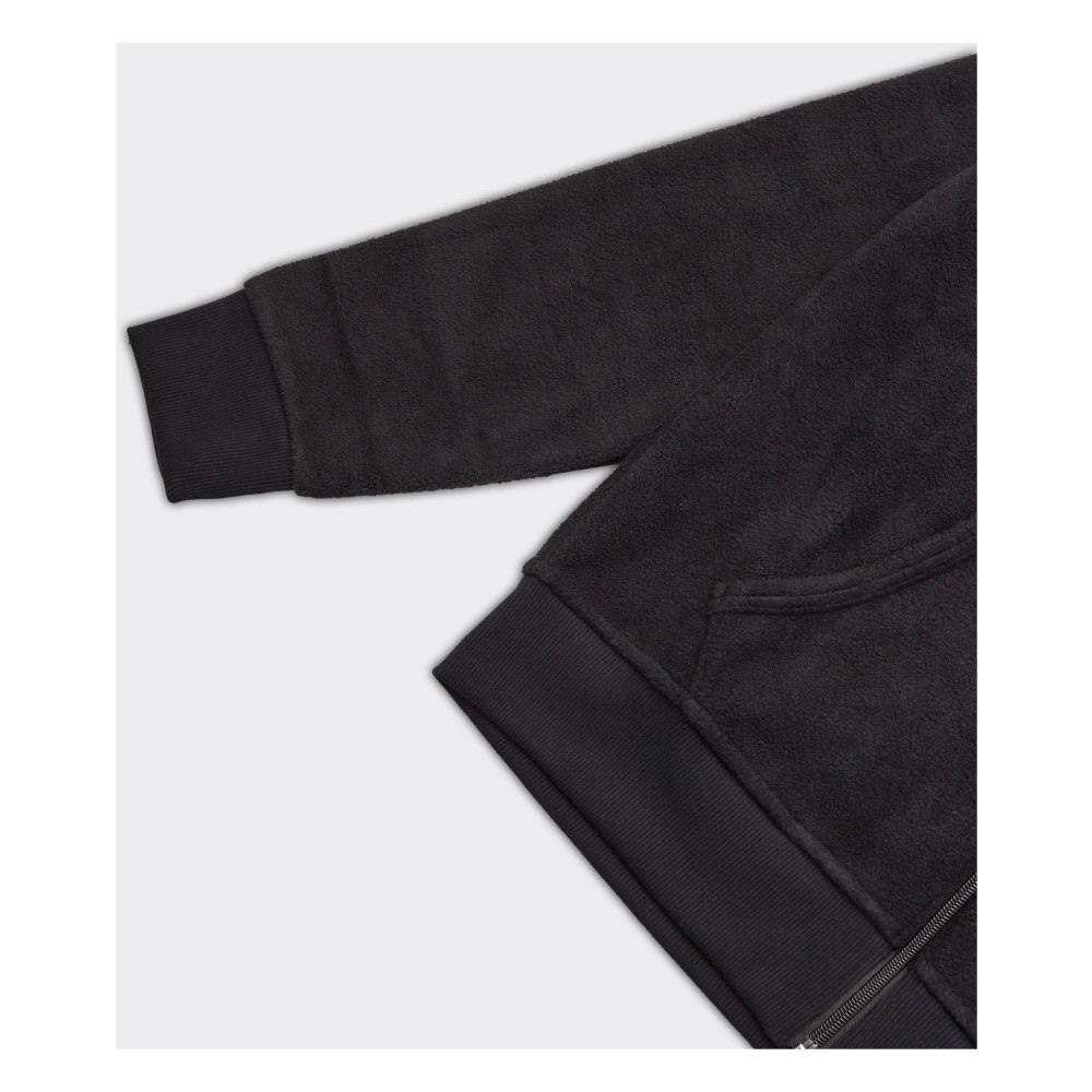 Ralph Lauren Felpa Mock Zip Nera Black Heren