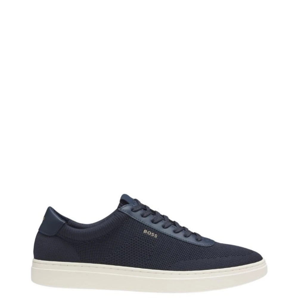 Hugo Men's Blue Sneakers, 9 Uk, Kieran_tenn_knal.401