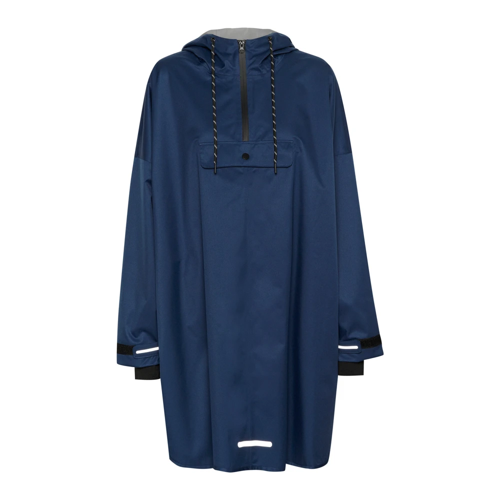 Oversized Anorak Dress Blues