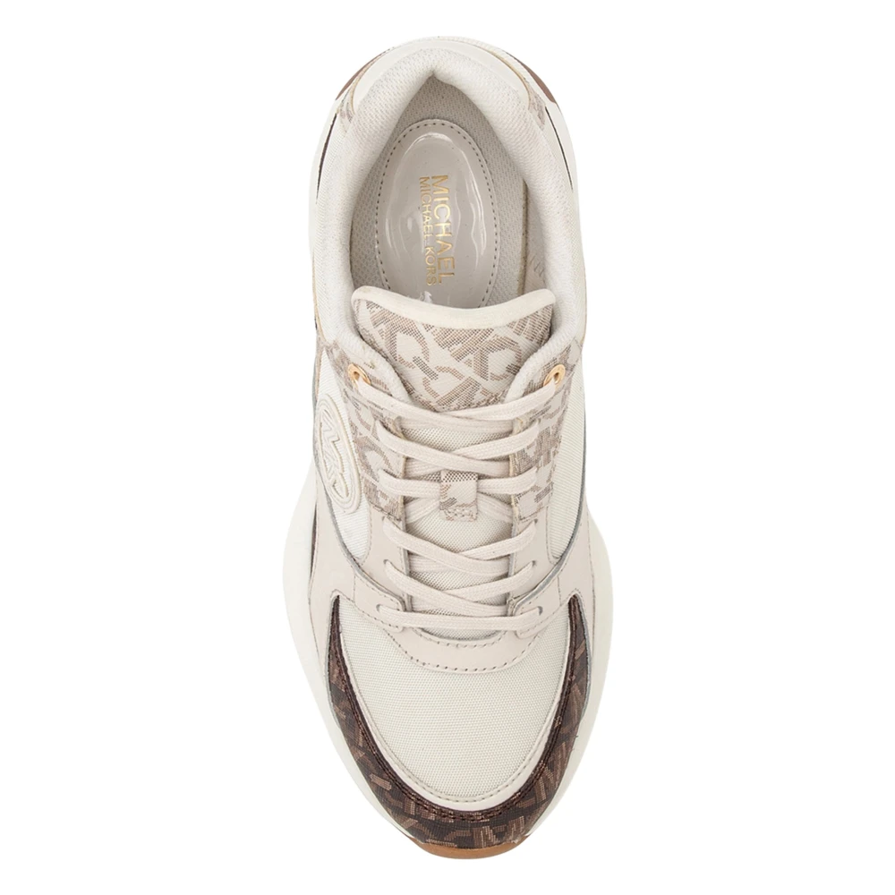 Michael Kors Zuma Sneaker Stijlvolle Sneakers Brown Dames