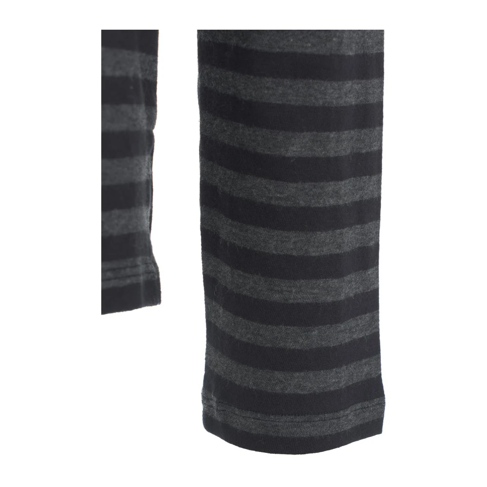 majestic filatures Grijze T-shirts Polos Aw24 Black Dames
