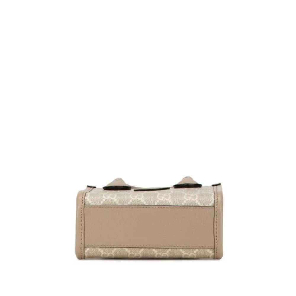 Gucci Vintage Pre-owned Canvas handbags Beige Dames