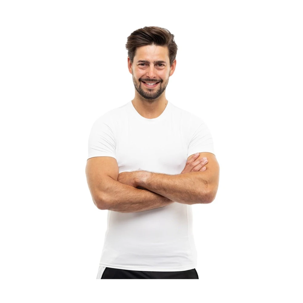 Adidas Sportief T-shirt White Heren