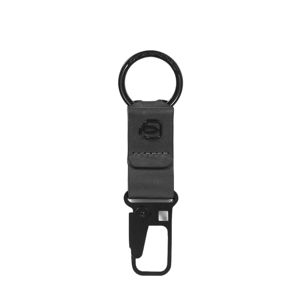 Piquadro Unisex Svart Accessoarer One Size, Läder, Läder Plånbok