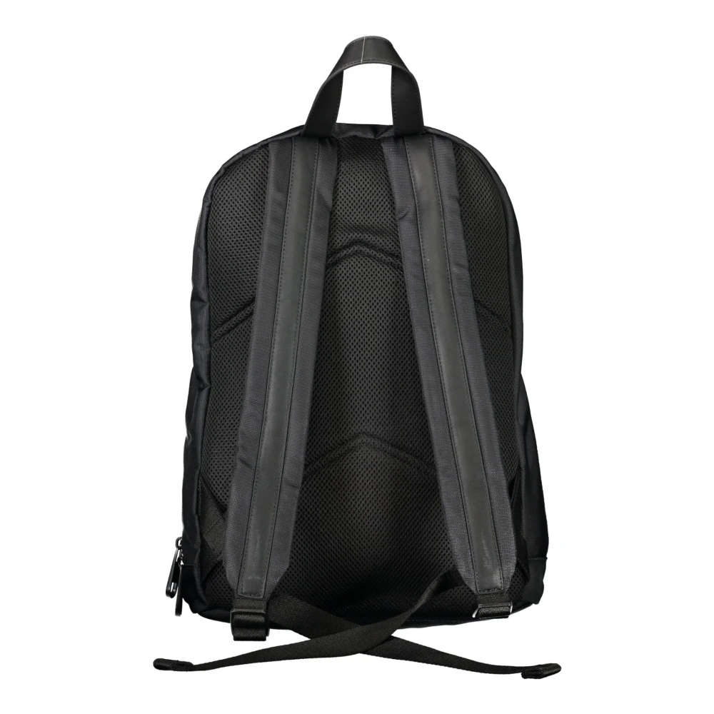 Calvin Klein Zwarte heren rugzak met laptopvak Black Heren
